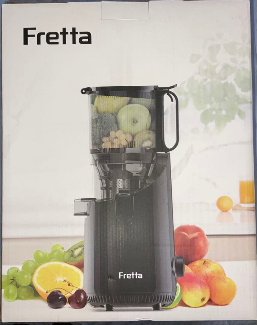 Frettta ジューサー 大容量 1.8L 色 ホワイト