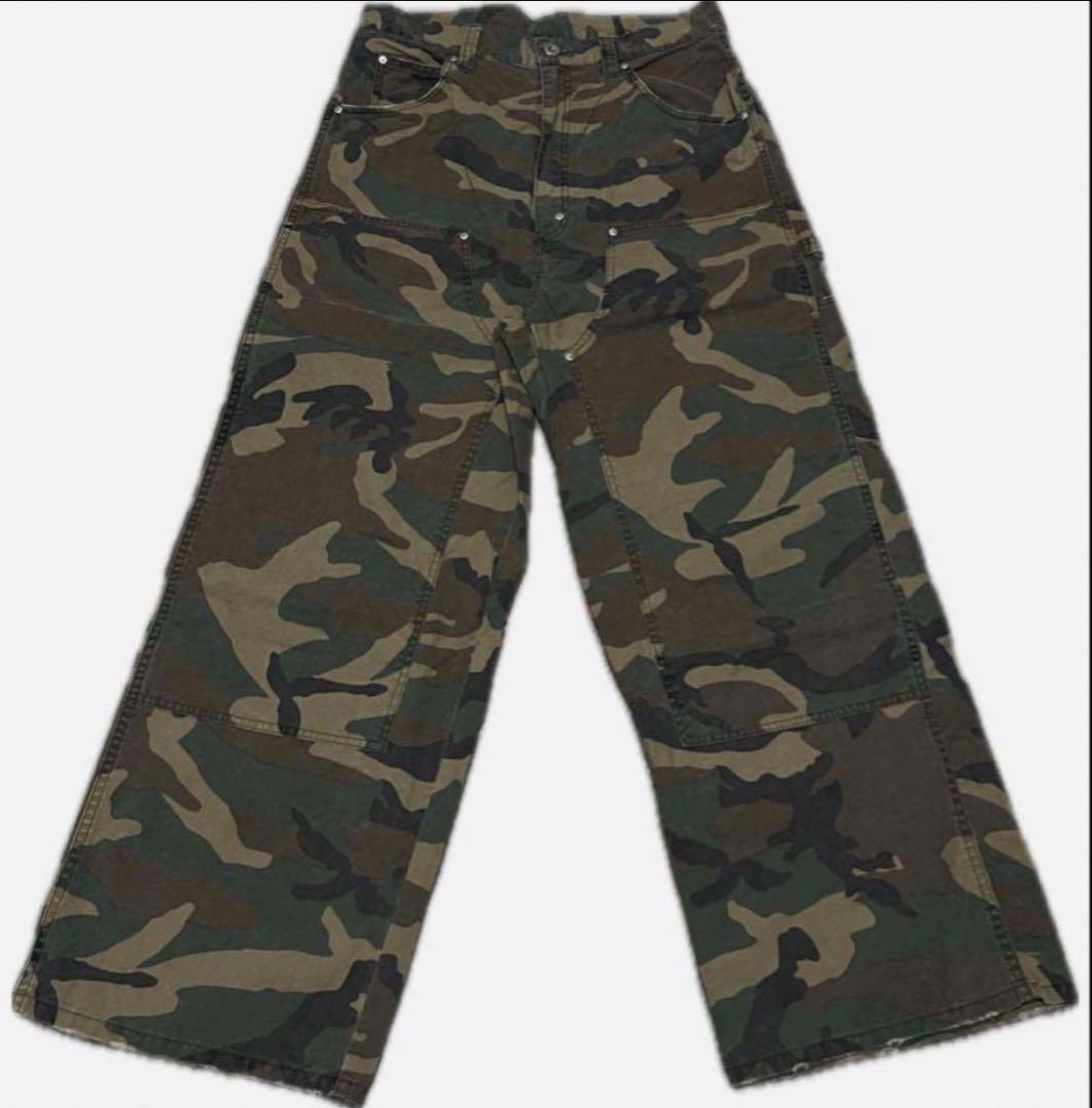 Dickies × FUTURE ARCHIVE ダブルニーワークパンツ カモ