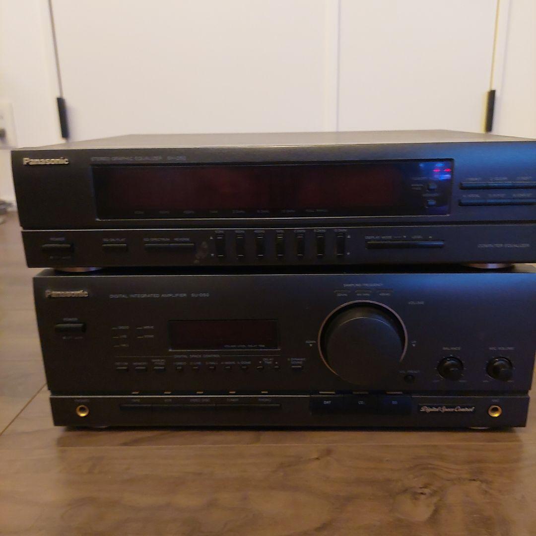 Panasonic SA-HE100 SA-HE200 アンプセット