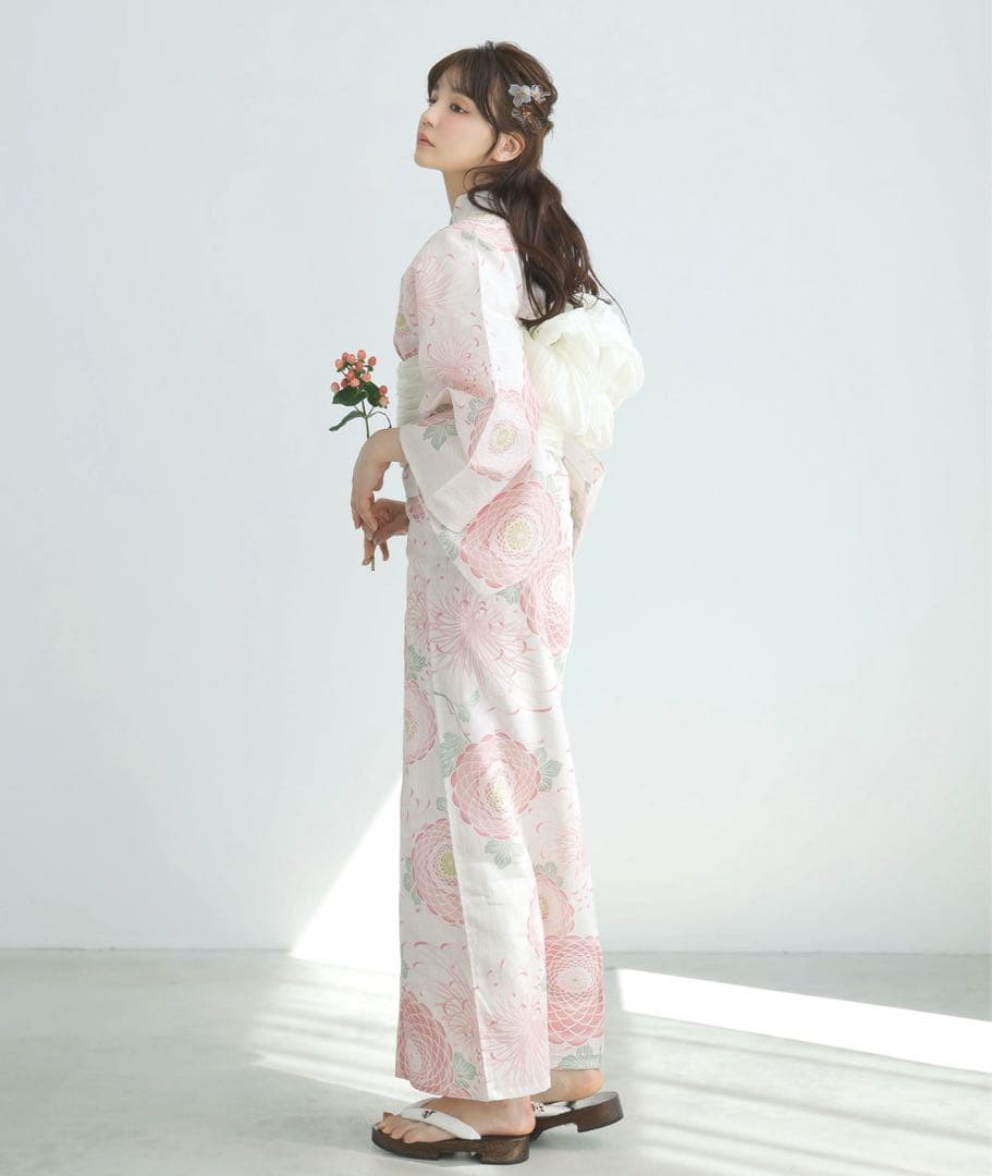 タイムセール！この夏浴衣欲しい方にオススメ♪かんたん着付け二部式浴衣3点セット