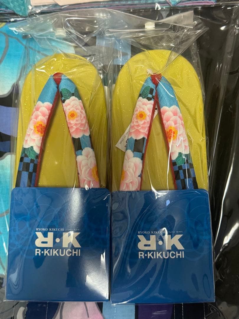 【新品未使用未開封】リョウコキクチ　浴衣・帯・下駄セット