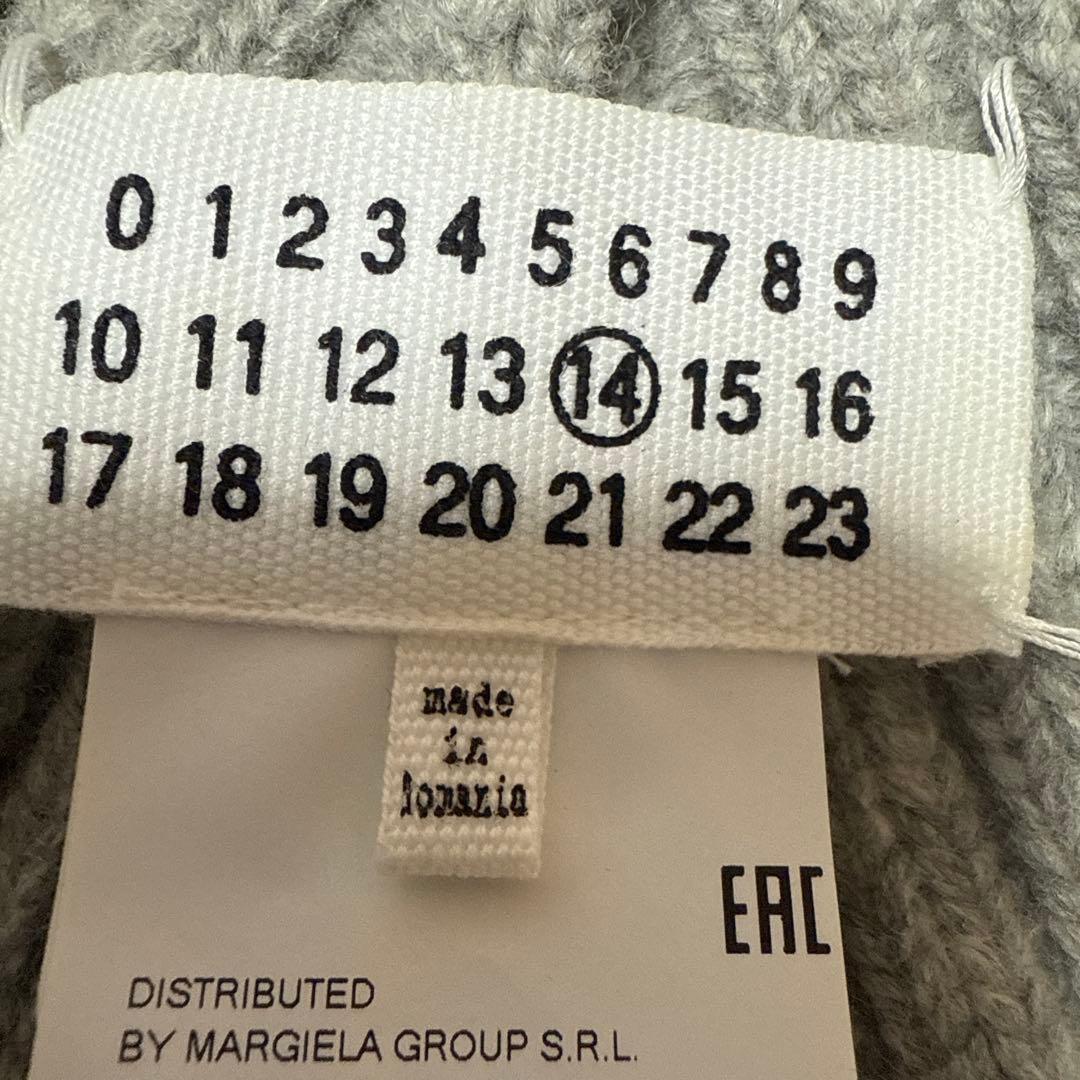 Maison Margiela ニット帽 グレー サイズＭ