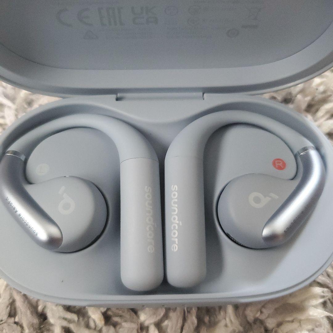 Anker Soundcore AeroFit グレイッシュブルー