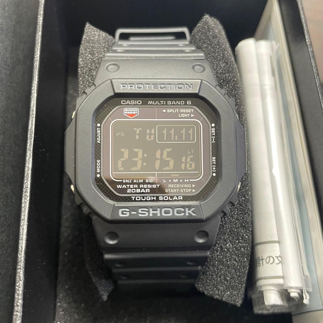 G-SHOCK デジタル腕時計 ブラック　GW-M5610U-1BJF