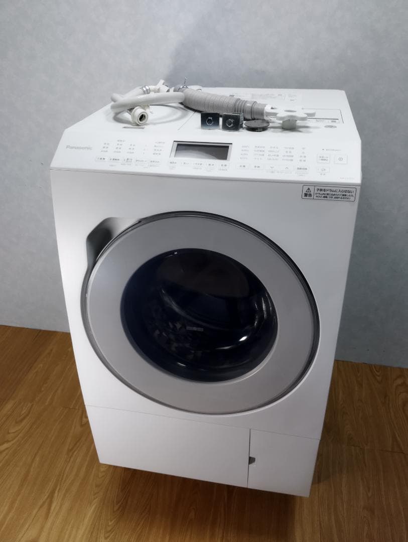 K♢025 パナソニック ドラム式洗濯機NA-LX127CR 設置オプション無料