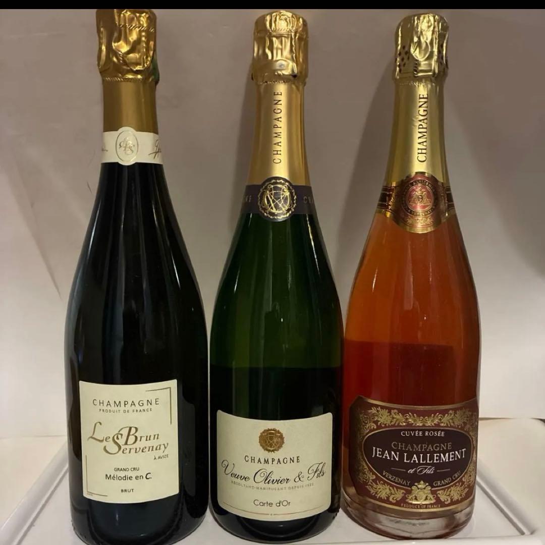 シャンパン　3本セット