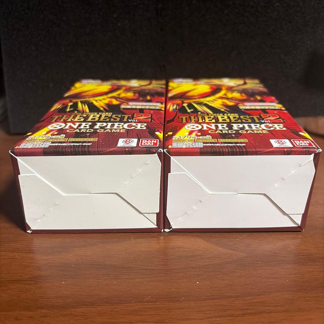 【新品】【テープ付】 ワンピースカード　THEBEST2 1BOX