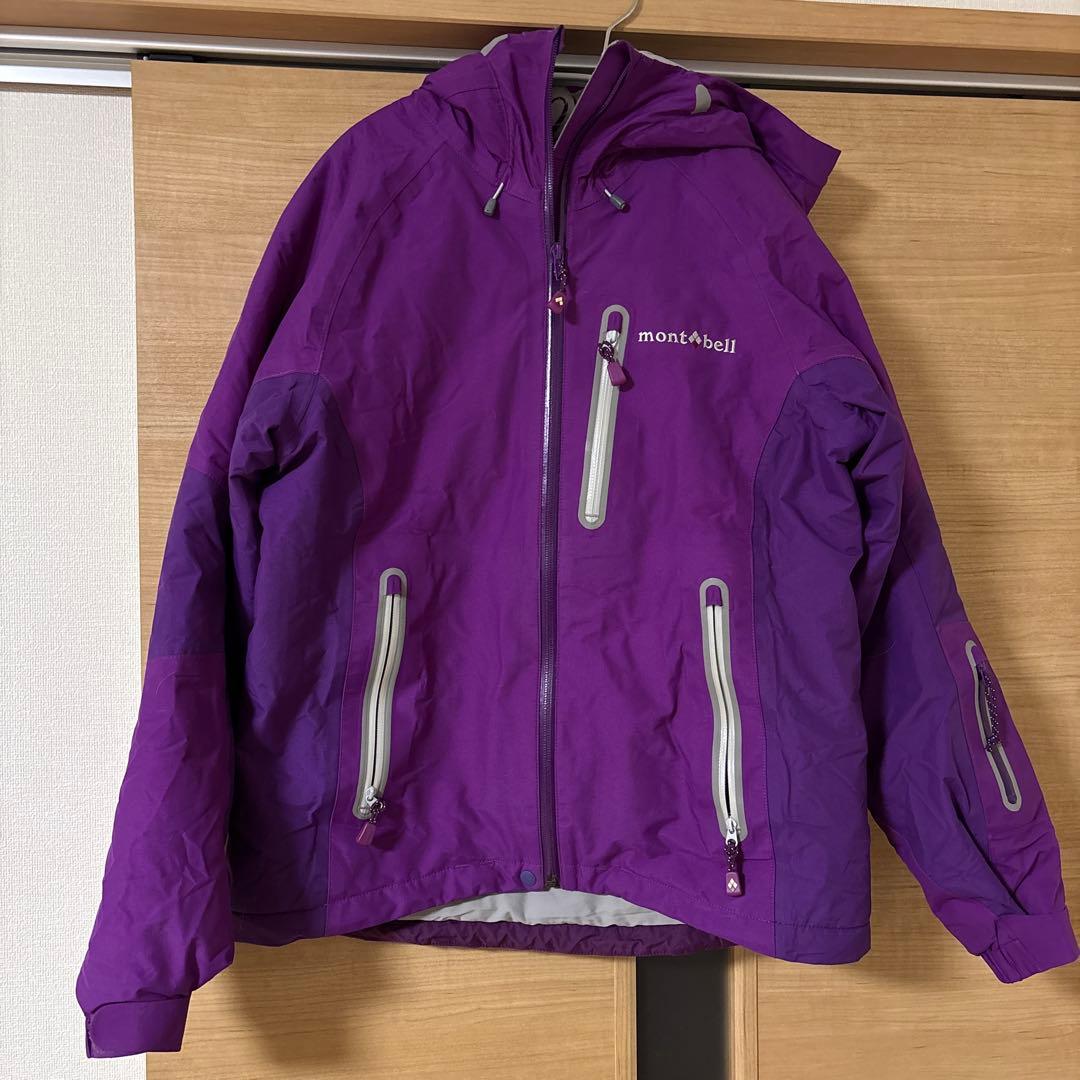 本日発送可 モンベル パウダーライト パーカ 中綿 ジャケット スキー ウェ