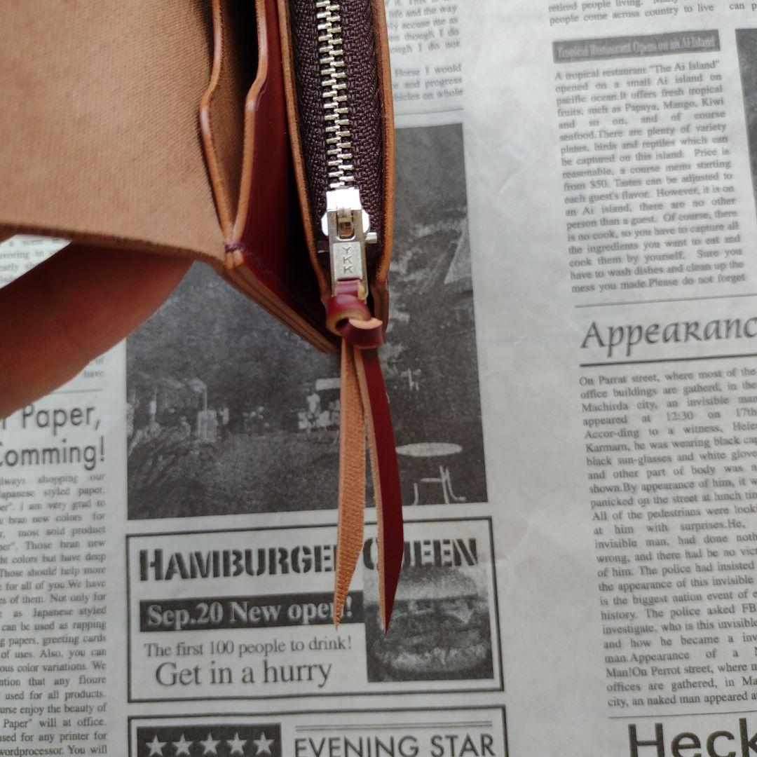 やや訳あり　総コードバン　ショートトラッカー　ウォレット