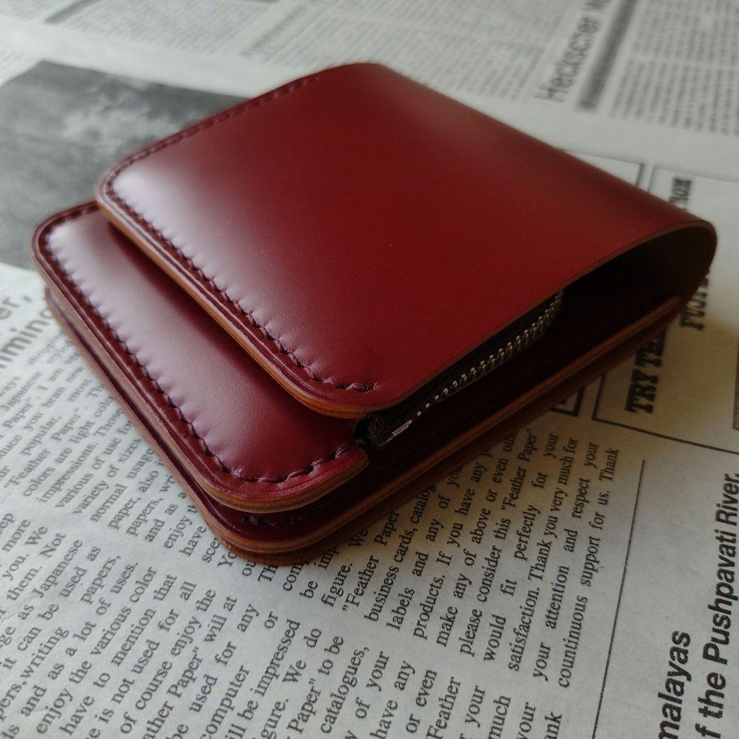 やや訳あり　総コードバン　ショートトラッカー　ウォレット