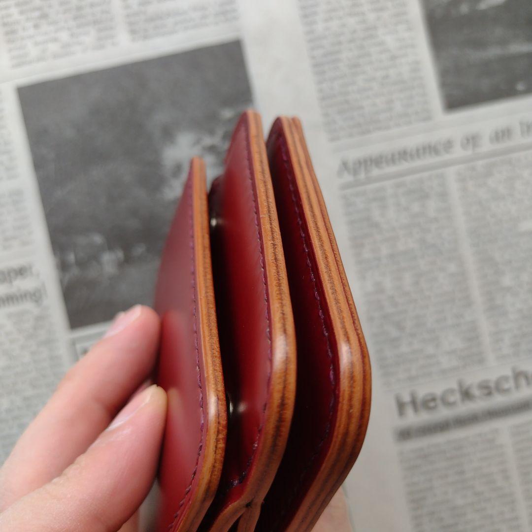 やや訳あり　総コードバン　ショートトラッカー　ウォレット