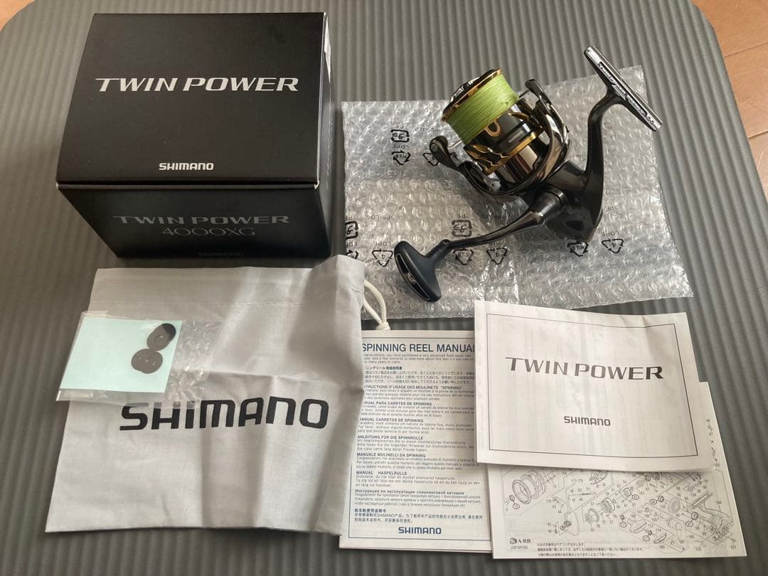 SHIMANO 20TWIN POWER ツインパワー4000XG 中古