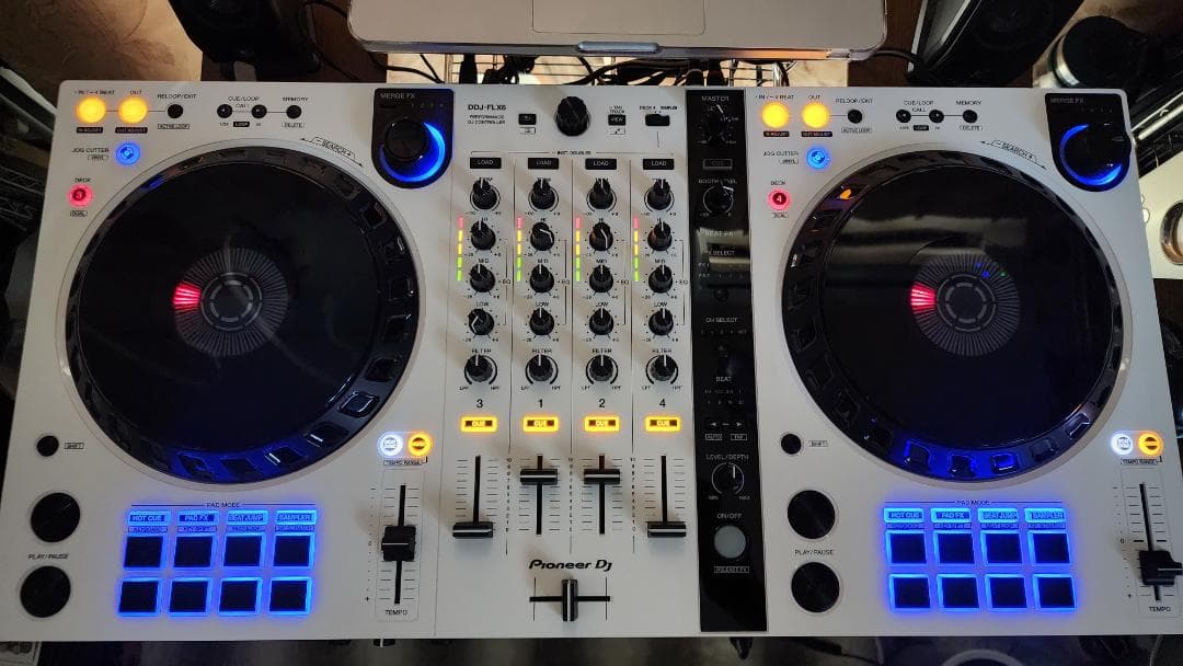 Pioneer DDJ-FLX6-W DJコントローラー