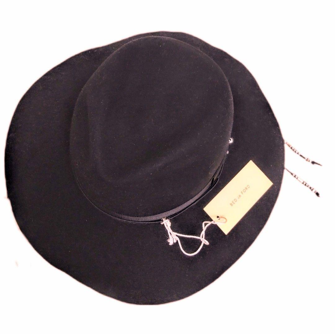新品未使用タグ付　BED J.W FORDラビットウールハット