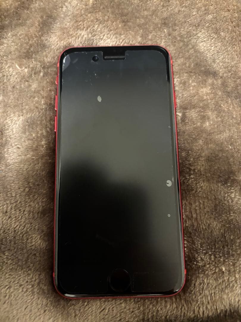 iPhone SE2 第2世代 128GB SIM解除済 赤 バッテリー78%