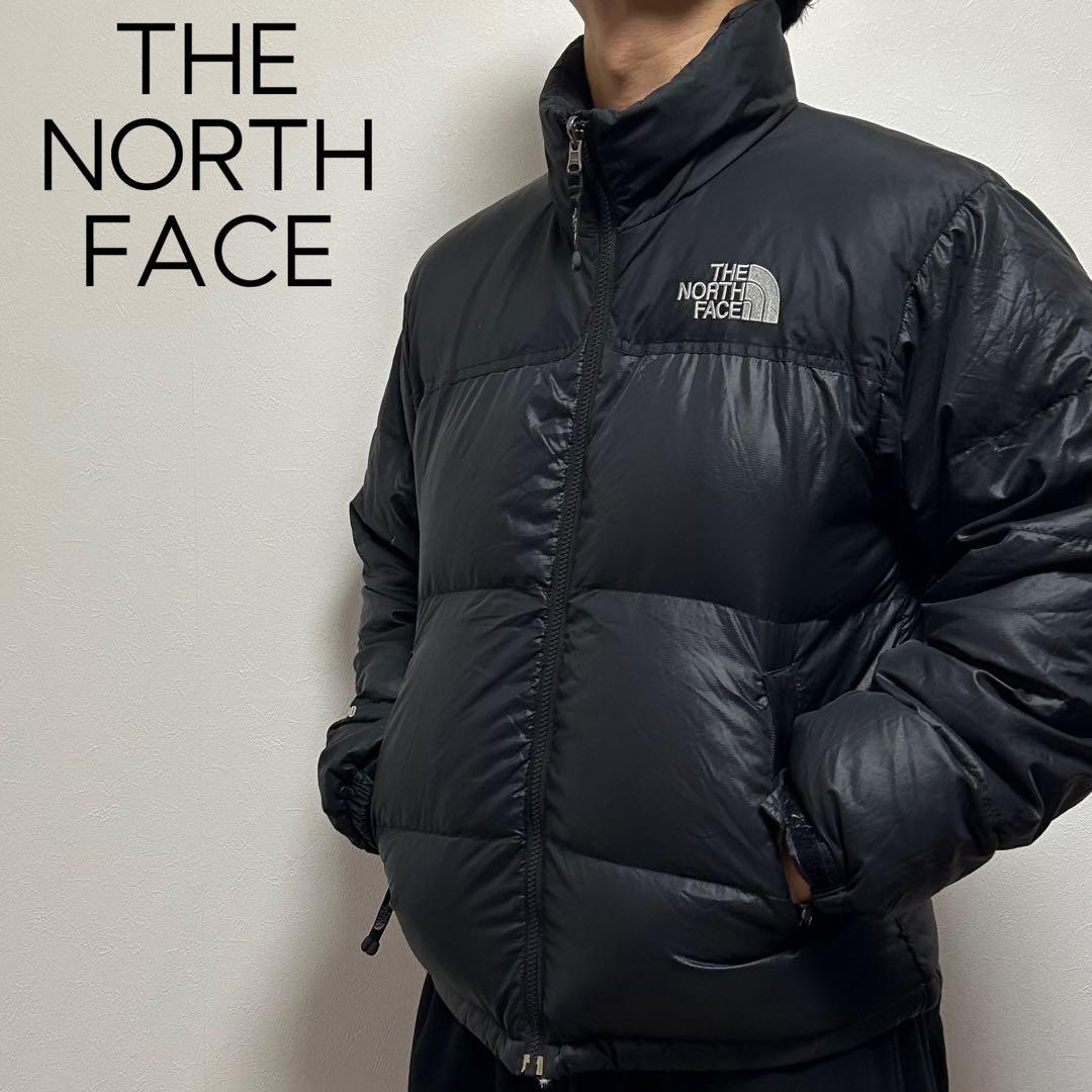 日本未入荷　US規格　ノースフェイス　ヌプシダウンジャケット　700FP 黒　M