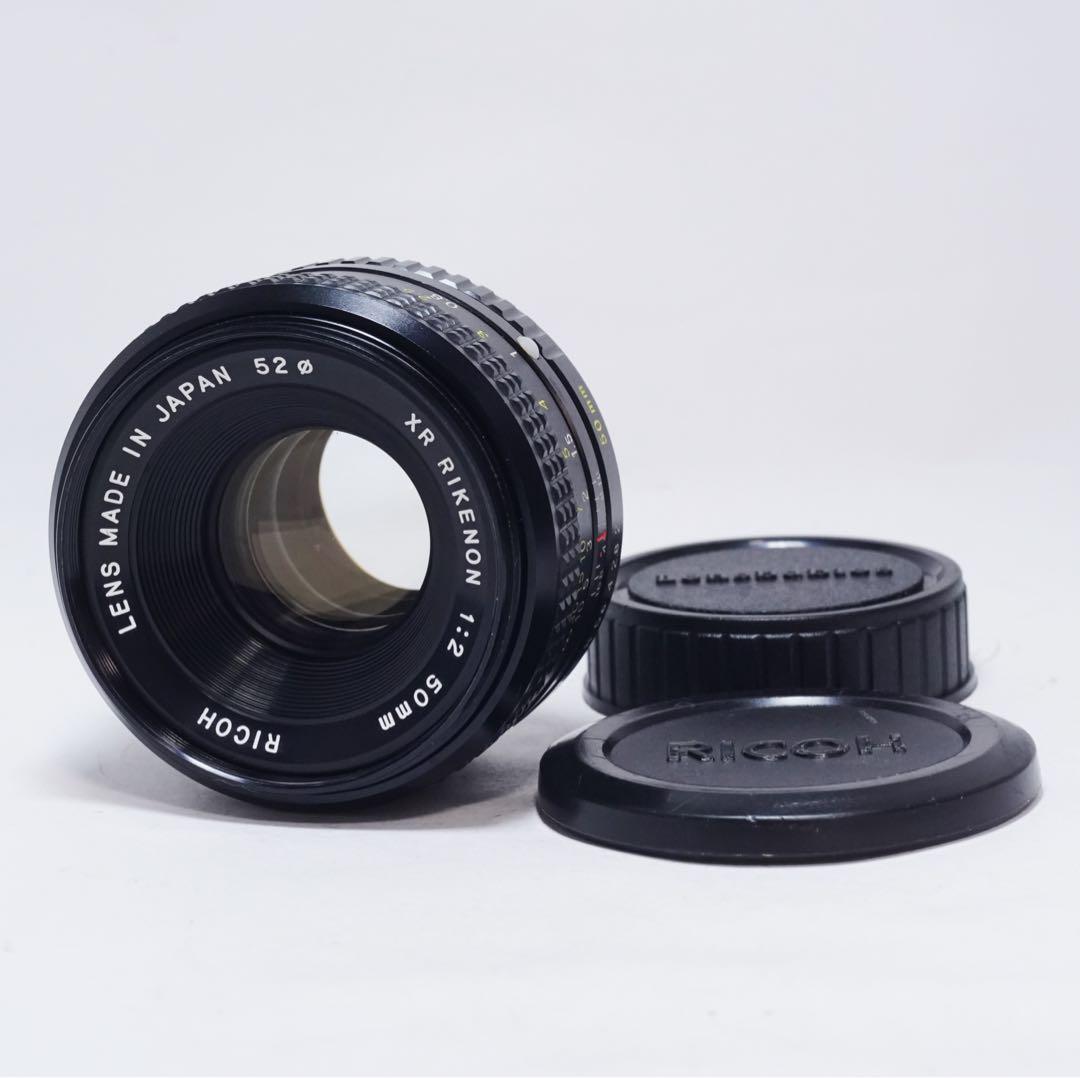 初期型 RICOH リコー XR RIKENON 50mm F2 富岡光学