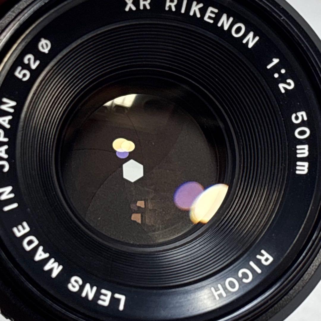 初期型 RICOH リコー XR RIKENON 50mm F2 富岡光学