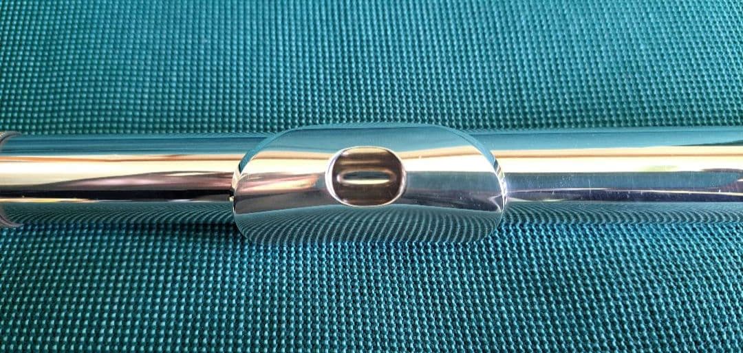 三響フルート 頭部管　NRS-1 (現RT-1)銀製　低音強化タイプ　ケース付