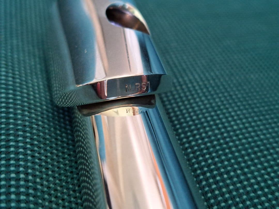 三響フルート 頭部管　NRS-1 (現RT-1)銀製　低音強化タイプ　ケース付