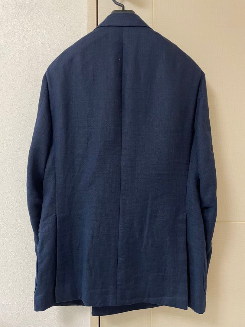 値引き可　SHIPS Valditaro ネイビーダブルブレストジャケット 46