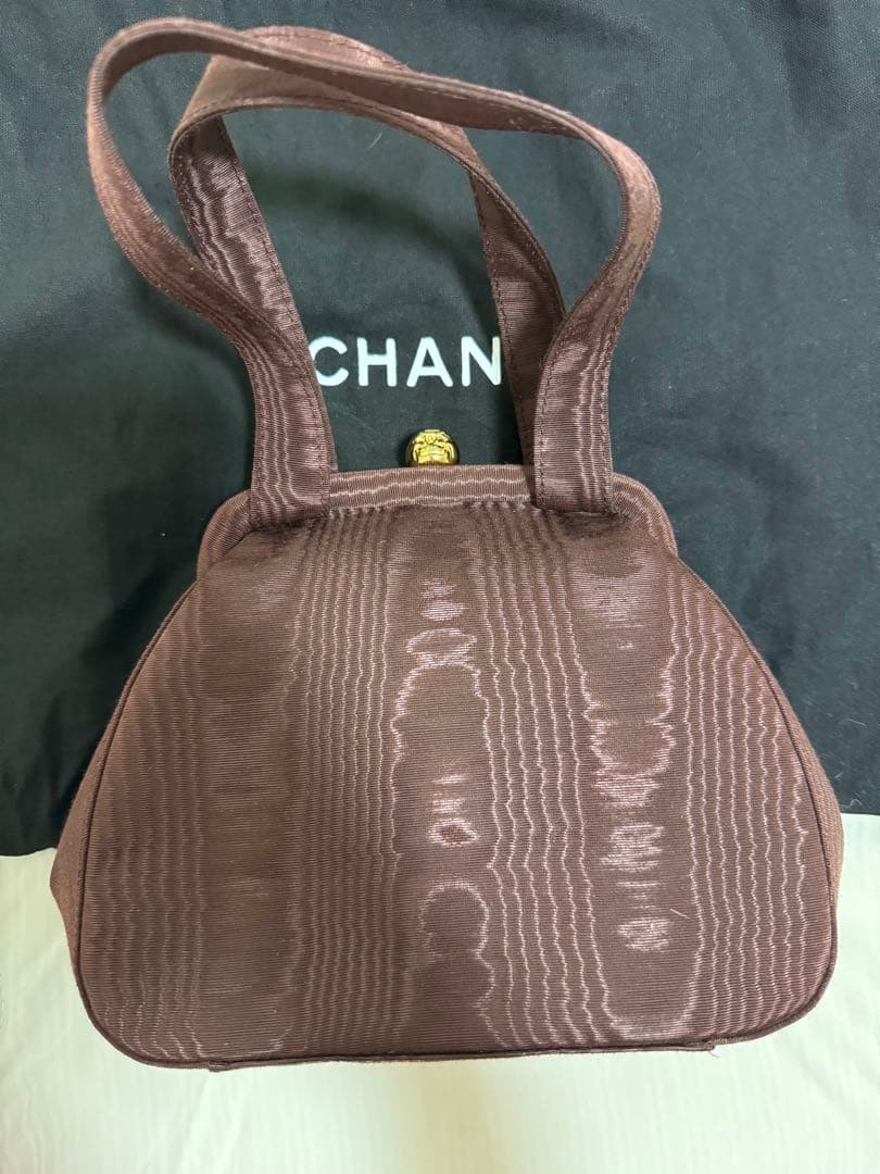 CHANEL ブラウン ハンドバッグ