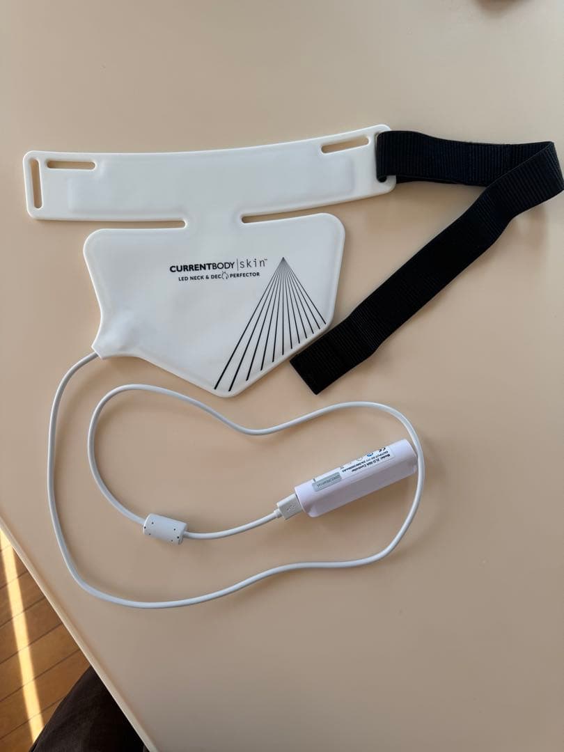 ボディ・フェイスケア CURRENTBODY LED NECK & DEC PERFECTOR