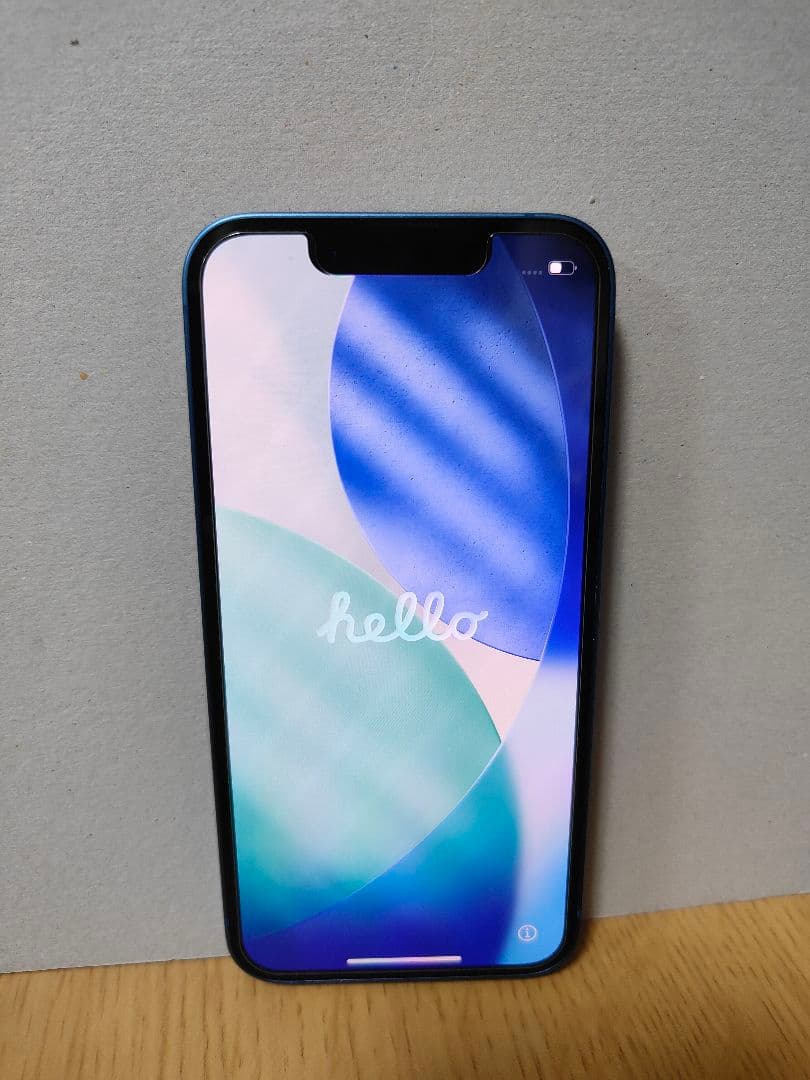 Apple iPhone 13mini 本体 ブルー 美品