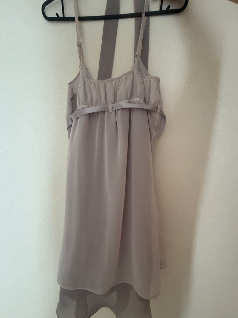 angelnumber555 リボンフリルドレス