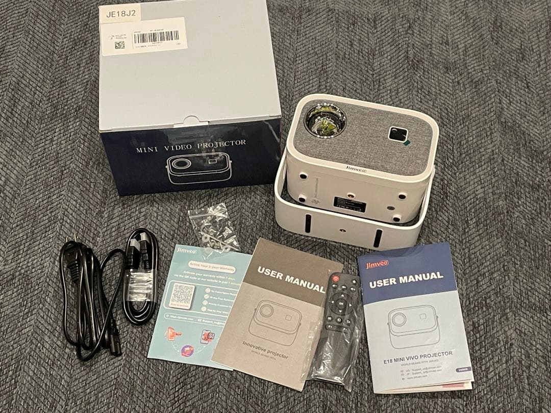 Jimveo MINI VIDEO PROJECTOR 本体