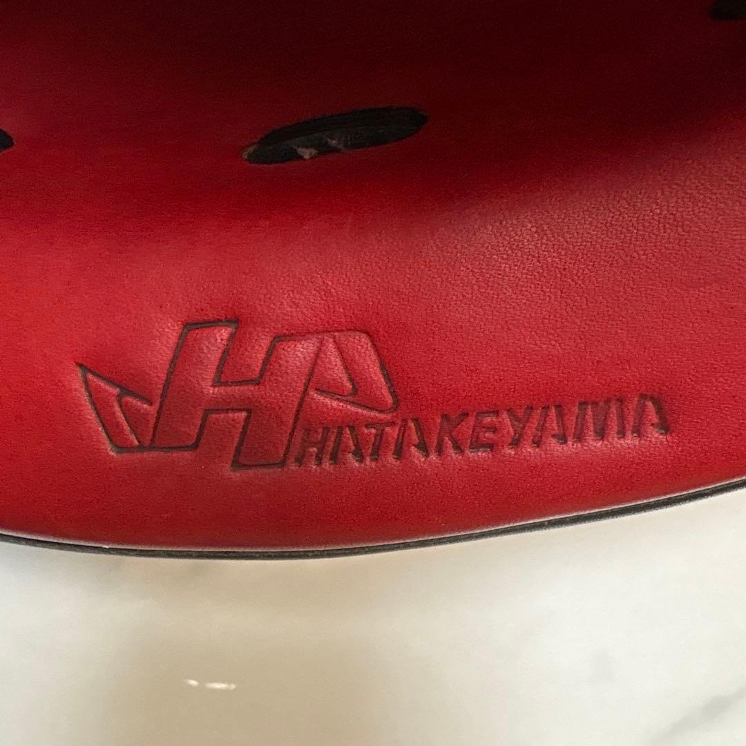 ハタケヤマ JH PRO-SH62 軟式用キャッチャーミット 甲斐モデル 赤黒