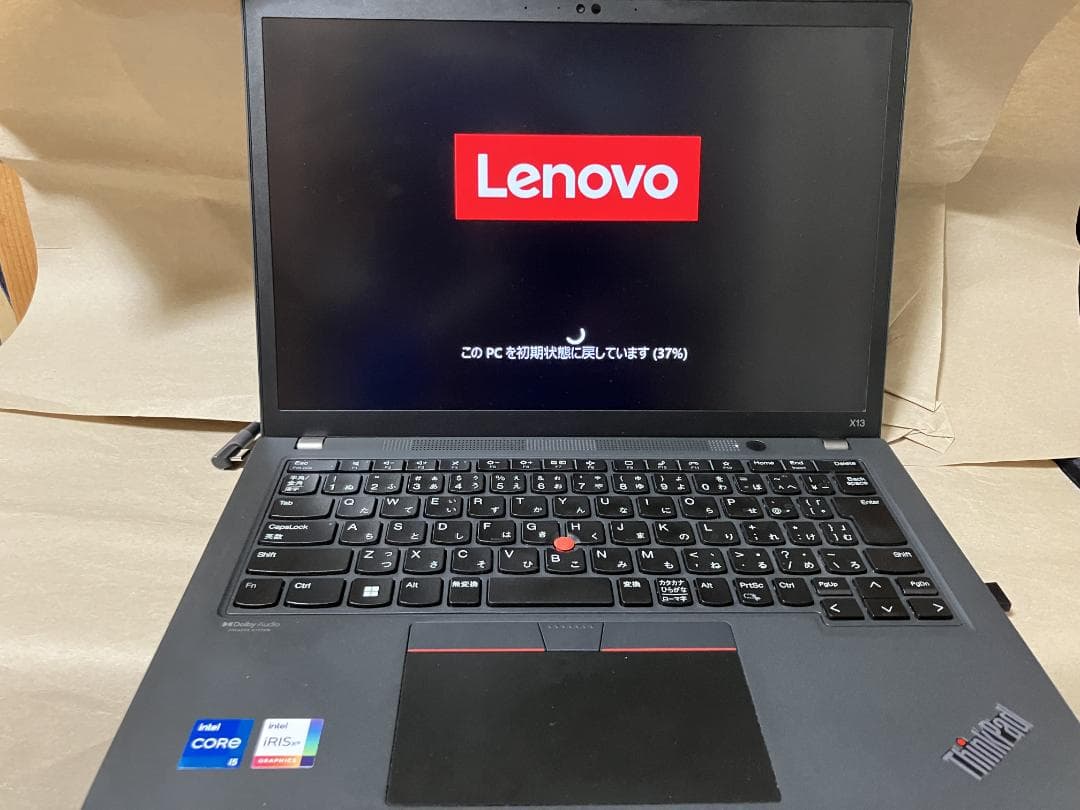 【美品】ThinkPad X13 Gen3 i5-1235U 16GB