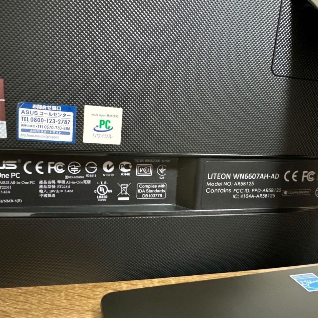 ASUS All-in-One オールインワンパソコン　PC 一体型パソコン