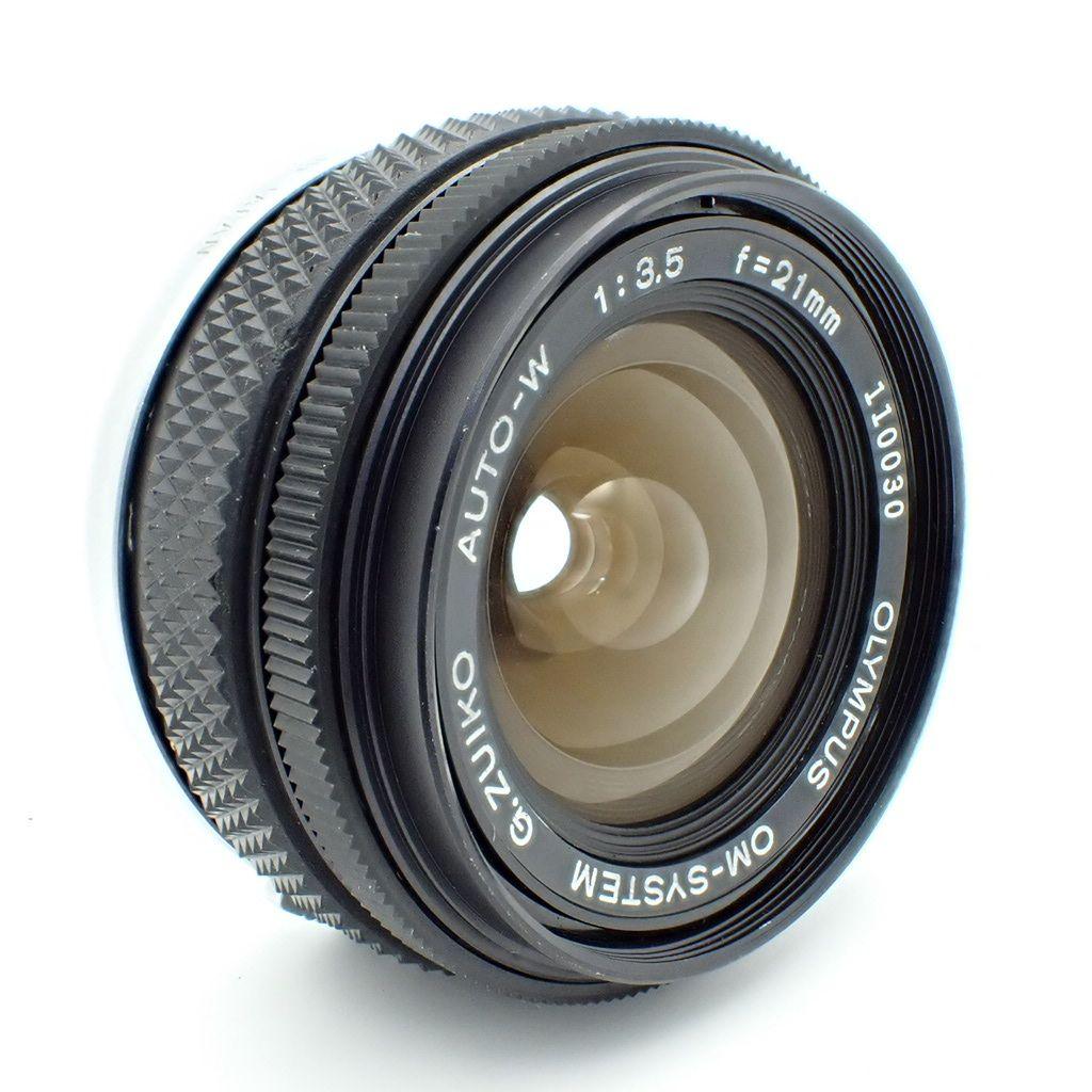 【良品】OLYMPUS OM G.ZUIKO 21mm f3.5 純正付属品付