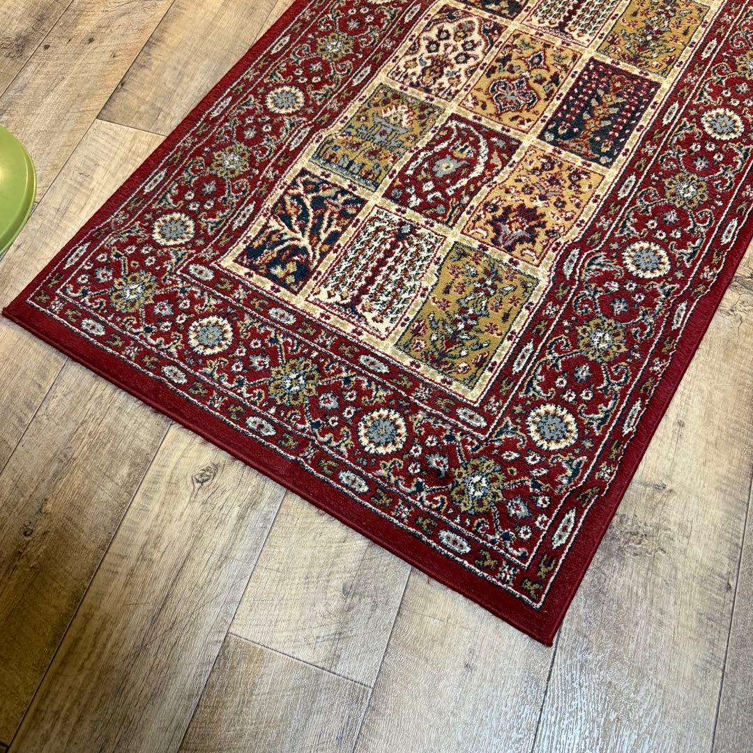 美品 IKEA ラグ 絨毯 VALBY RUTA イケア じゅうたん　ルータ