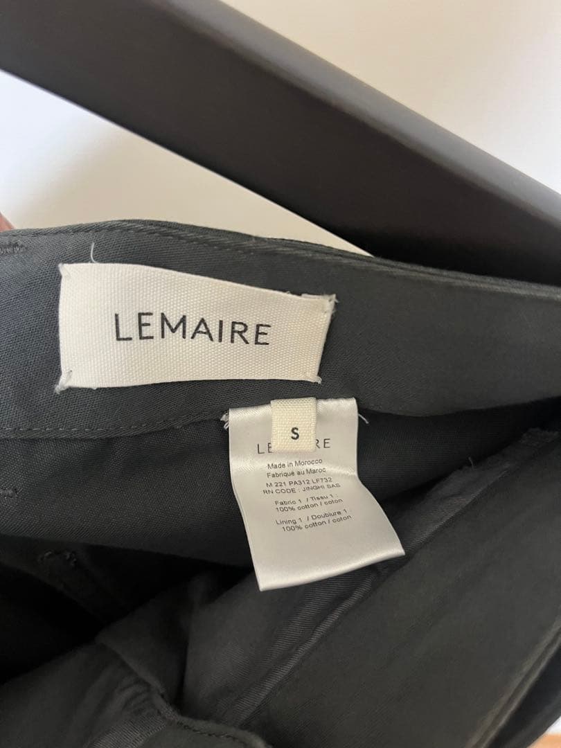 パンツ LEMAIRE TWISTED BELTED PANTS