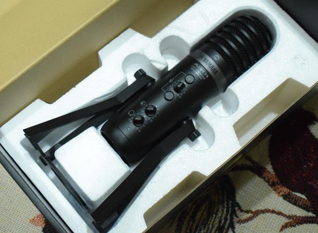 YAMAHA AG01　配信向けマイク 箱・ケーブル・説明書付