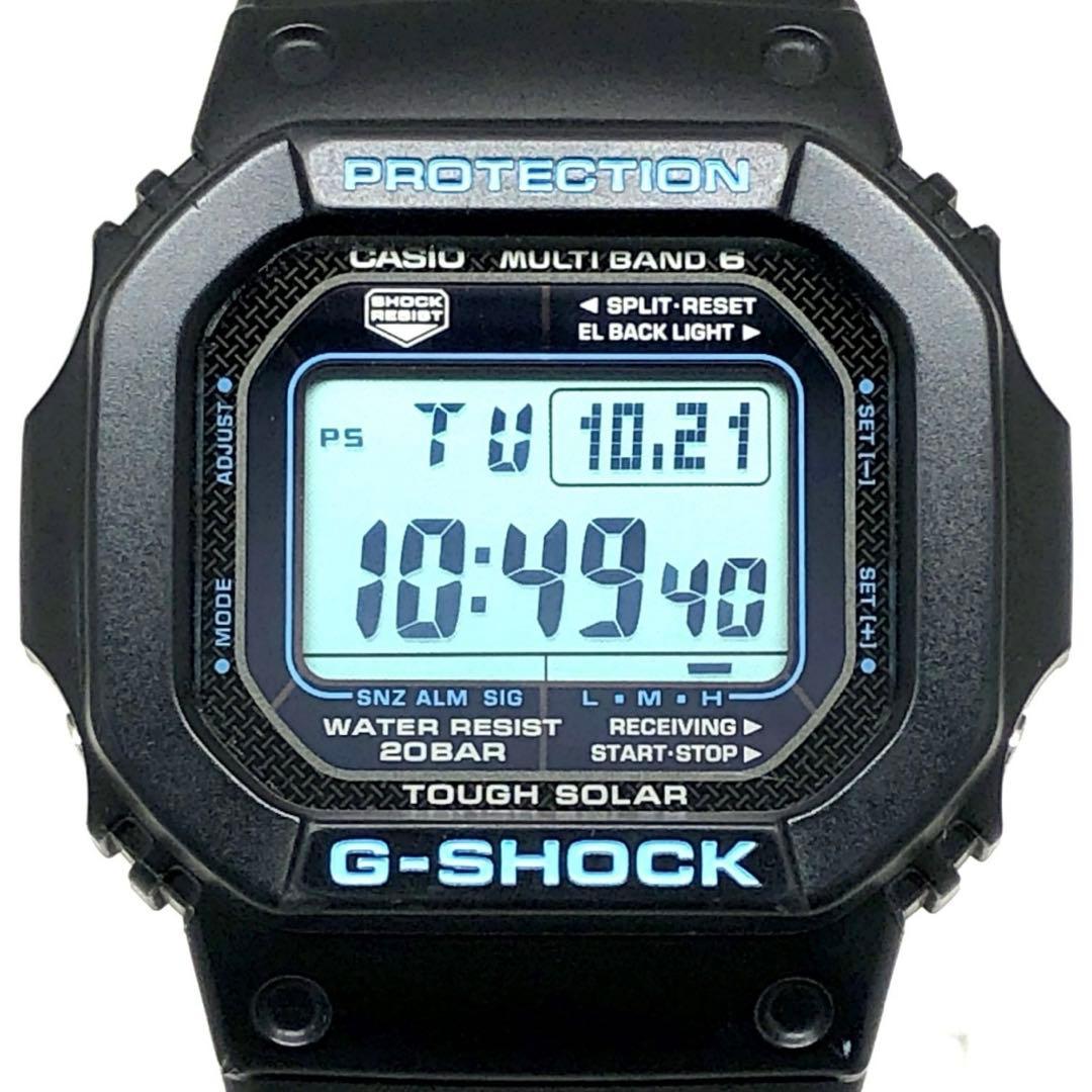 【美品】 G-SHOCK GW-M5600BA ソーラー腕時計