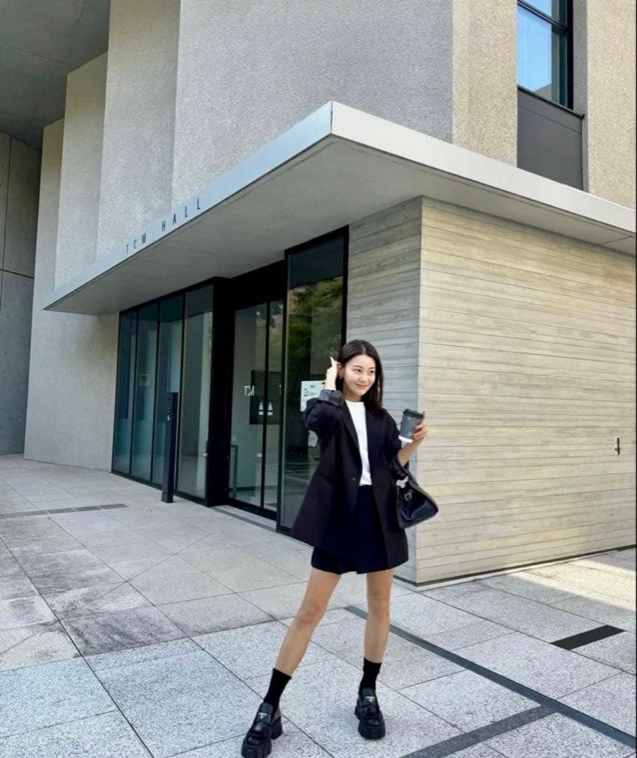 deux mi ドゥミ オーバーサイズドジャケット サイズ2