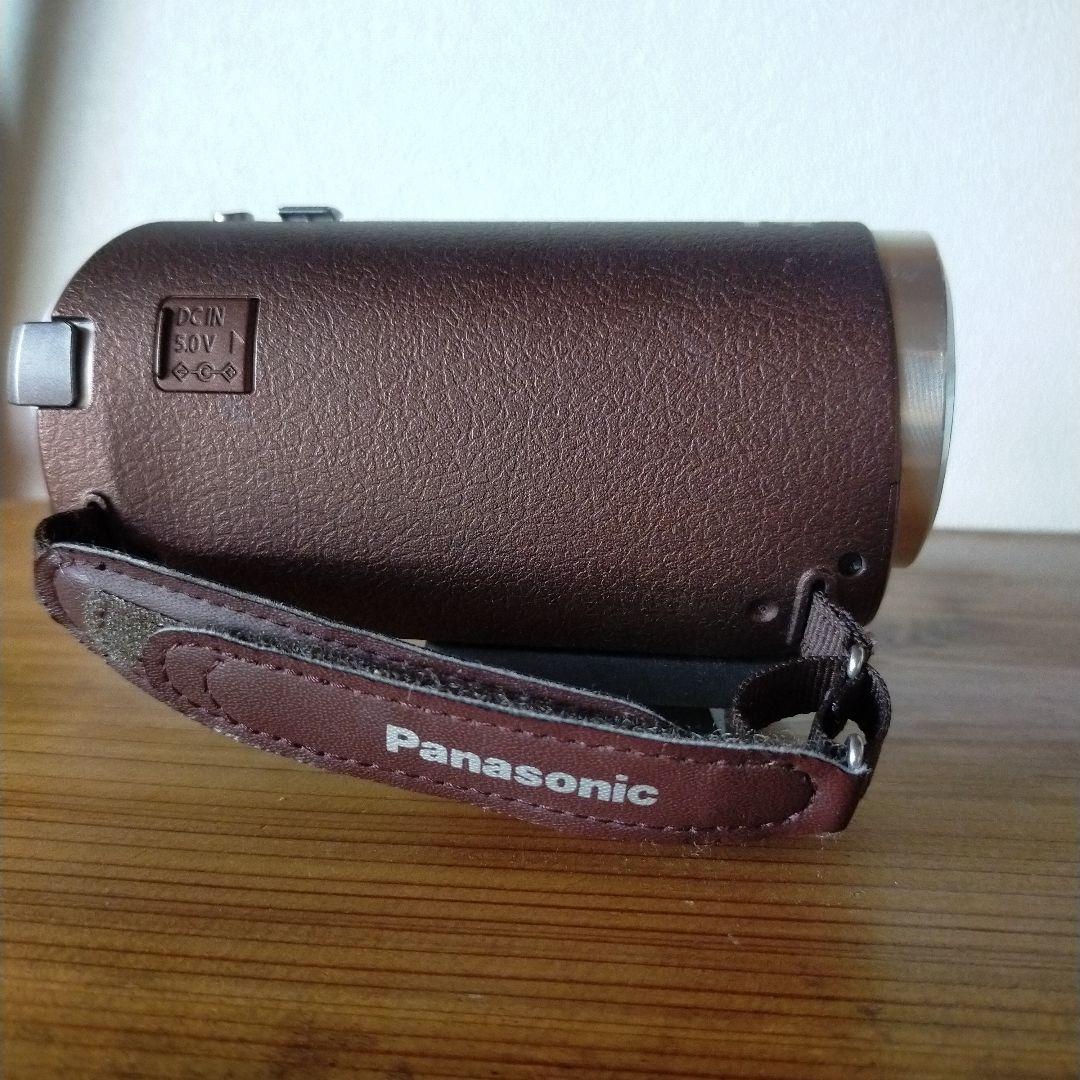 ビデオカメラ　パナソニック　HC-W590M　ブラウン
