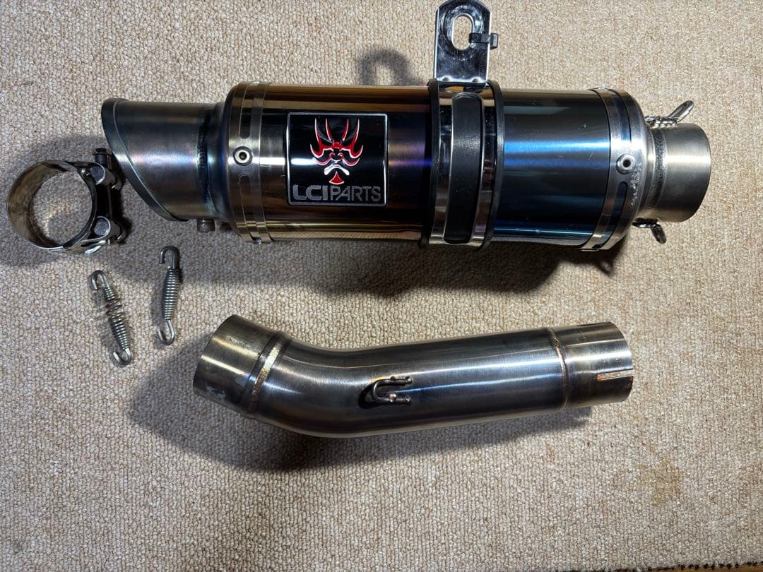 LCI PARTS チタンマフラー CB400SF,CB400SB(nc42)