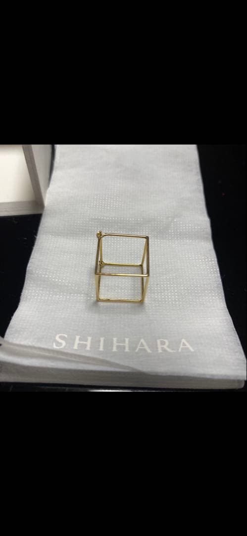 アクセサリー SHIHARA Square Pierce 15