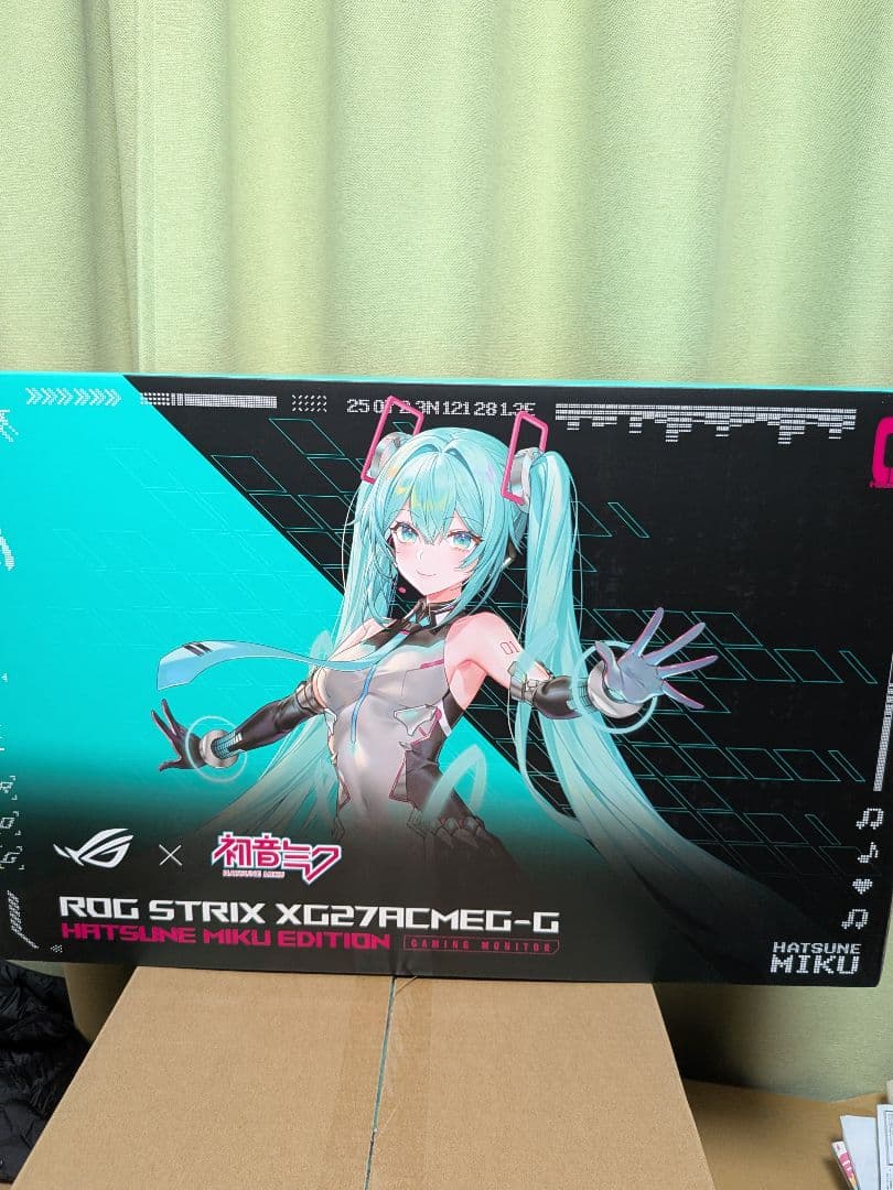 【新品国内】ROG STRIX XG27ACMEG-G HATSUNE MIKU