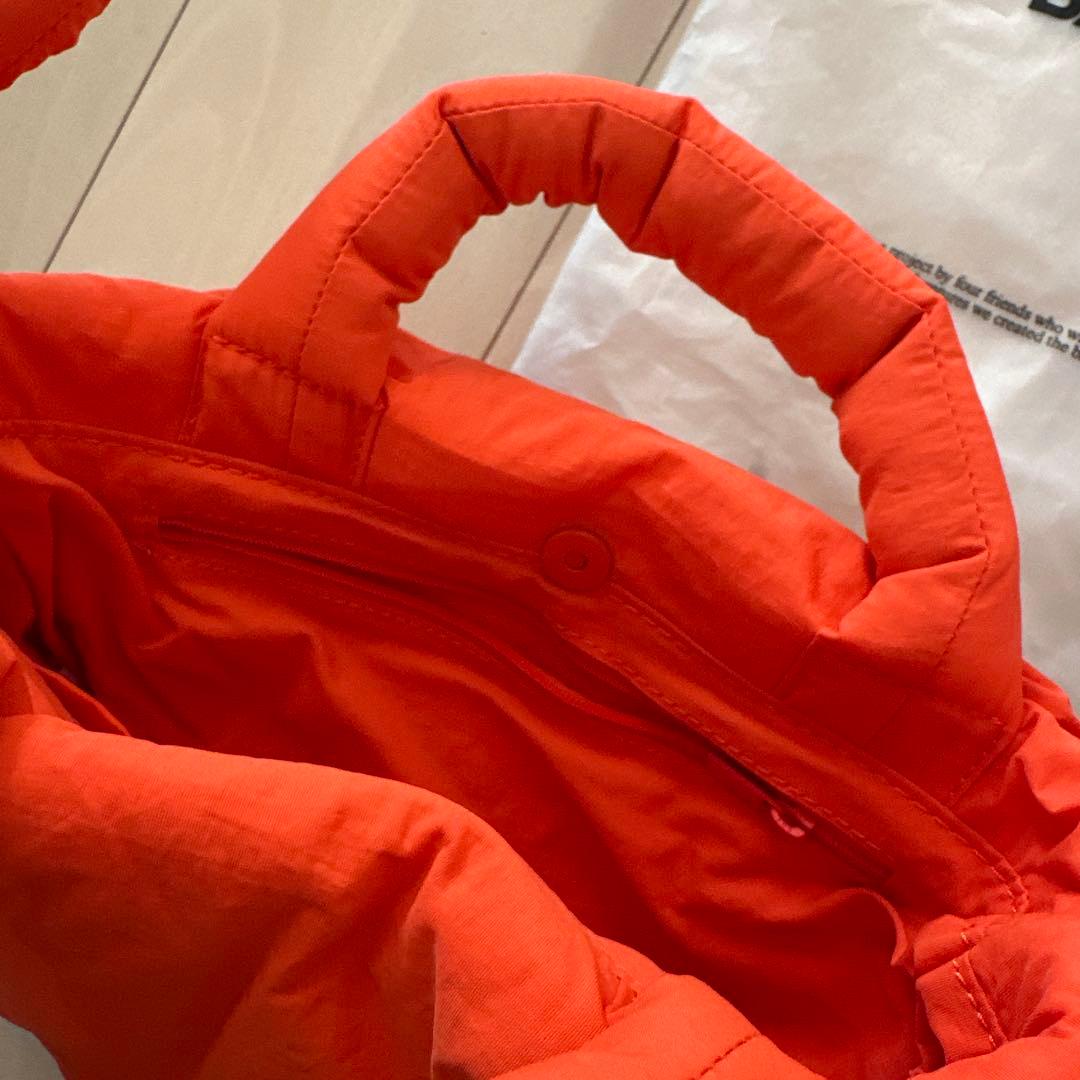 【美品】OLEND オレンド MiniOna Soft Bag オレンジ ミニ