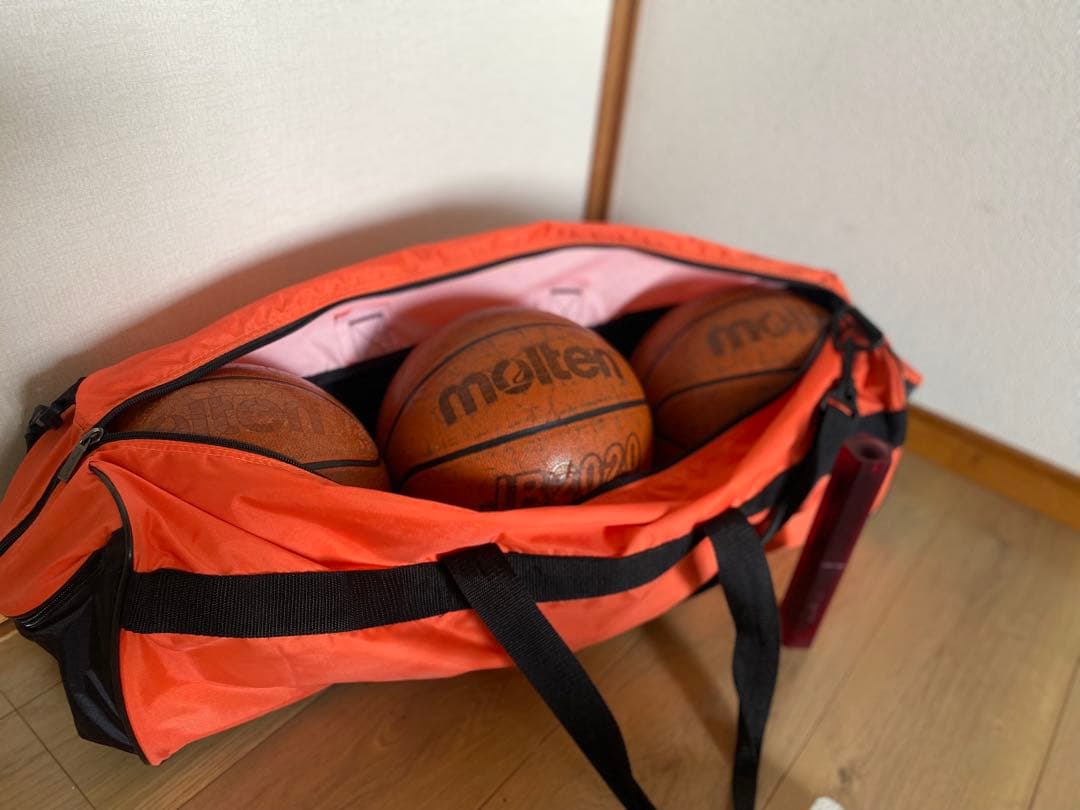 molten バスケットボール ボールバッグ + molten J2020 3球