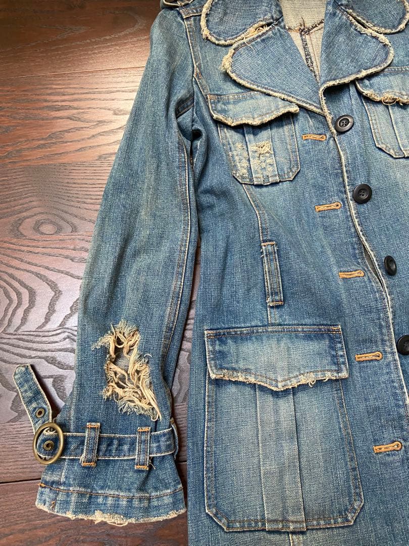 LGB ☆ 超希少 00s 初期デニムロングジャケット　未使用に近い美品