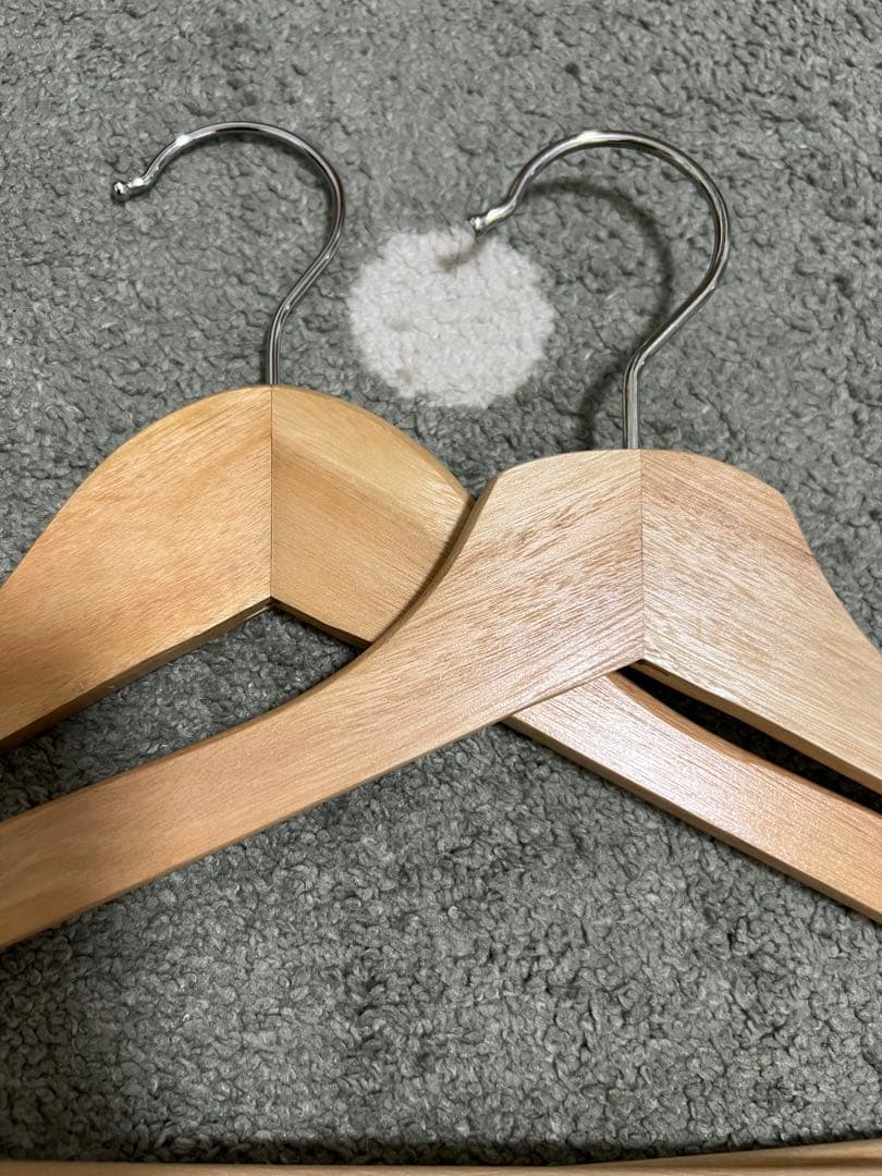 IKEA ニトリ 木製ハンガー 112本