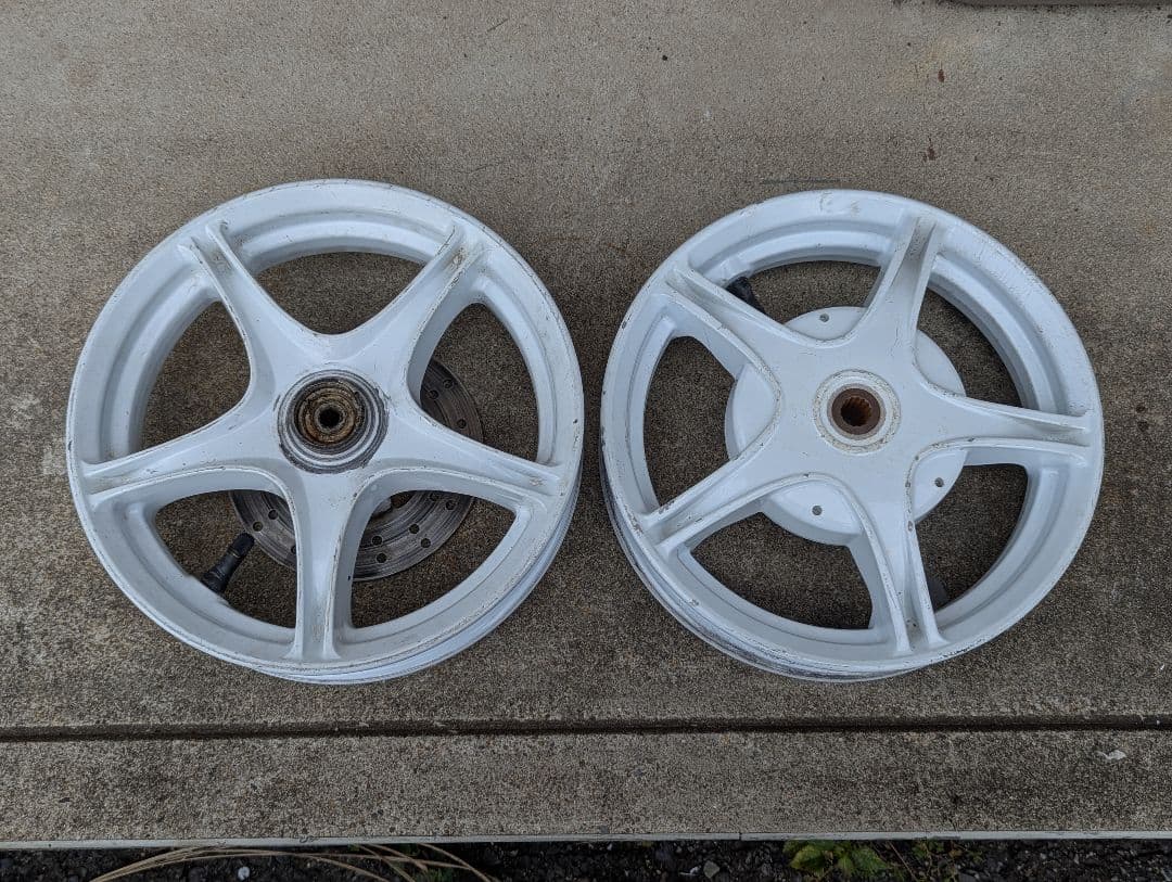 ヤマハ ジョグ アルミ ホイール SA16J jog 3kj 3yk エボ 軽量