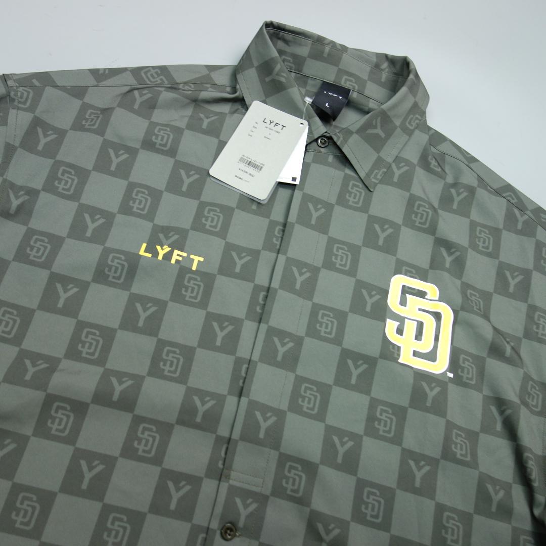 T*2様 6409 未使用 LYFT MLB パドレス ビックシルエットシャツ