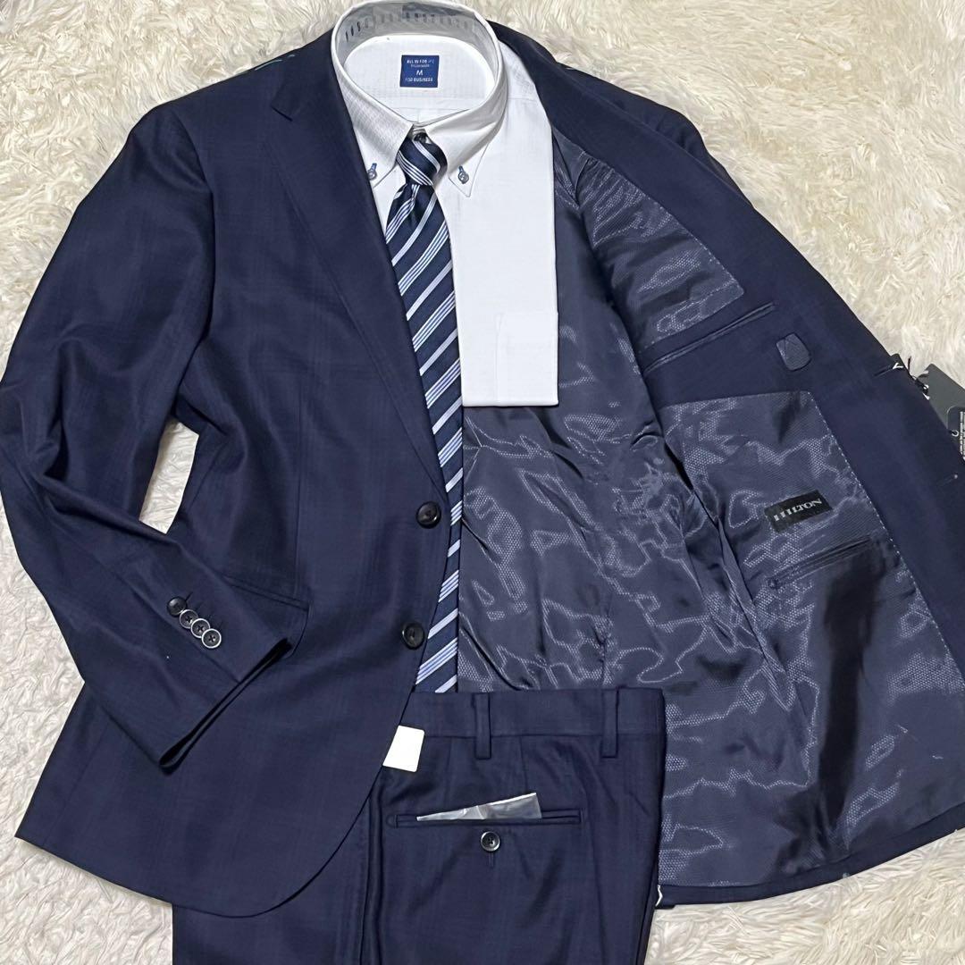 ✨新品✨ HILTON ビジネス スーツ イタリア高級生地 Super130's